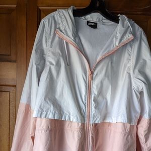 Nike color split windbreaker